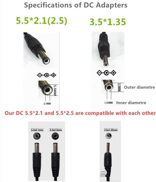 USB-DC Power Supply Transformer Cable (5V to 12V, DC3.5*1.35mm, L-type Head)- Any 3 Items Free Shipp