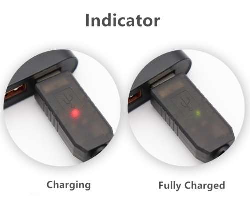 USB-DC Power Supply Transformer Cable, Lithium Battery Charger Cable (5V to 3.7V/4.2V, DC3.5*1.35mm)