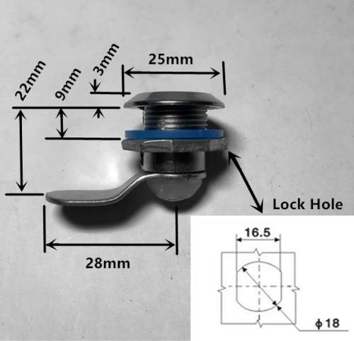 Panel Lock (Hooking Depth 22 mm)- Any 3 Items Free Shipping Promotion