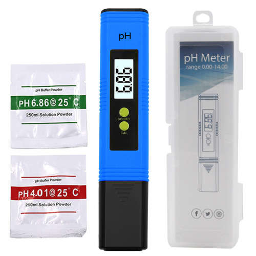 PH Testing Meter - Latest Upgraded with ATC - 3 Colors - Accuracy 0.01