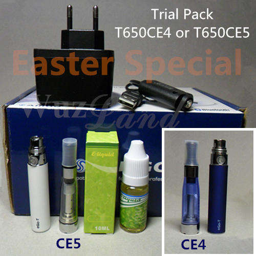 Electronic Cigarette T650CE4/5 Trial Kits