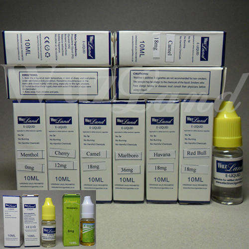 Wuzland E-Liquid 56 Flavors 6 Strength to Select for E-Cigarettes (min.15x10ml)