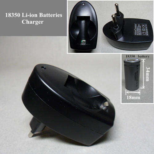Battery Charger for 18350 Li-ion Rechargeable Batteries
