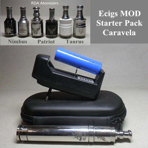 E-Cigarette Mechanical MOD Caravela Starter Pack