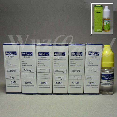 Wuzland 70 Flavors E-liquid E-juice for Electronic Cigarettes (Buy 5x10ml)