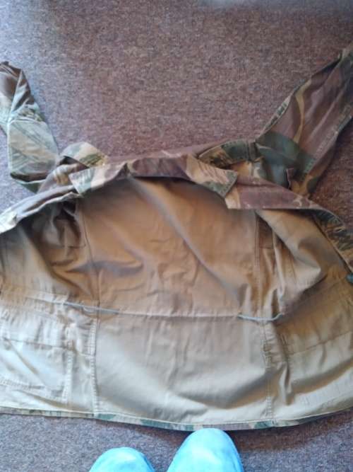 Rhodesian Army camo jacket with padded elbows