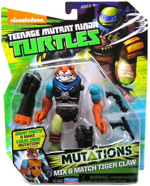 Teenage Mutant Ninja Turtles - Mix & Match MUTATIONS - Tiger Claw Action Figure - BRAND NEW RANGE