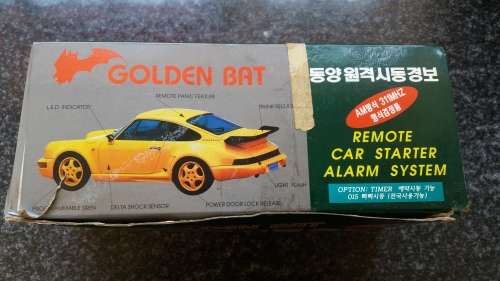 Golden Bat Remote Start Car Alarm System