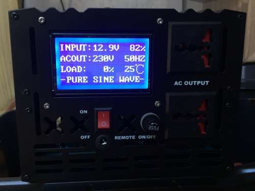 1200W 12V Devel Pure Sine Wave inverter