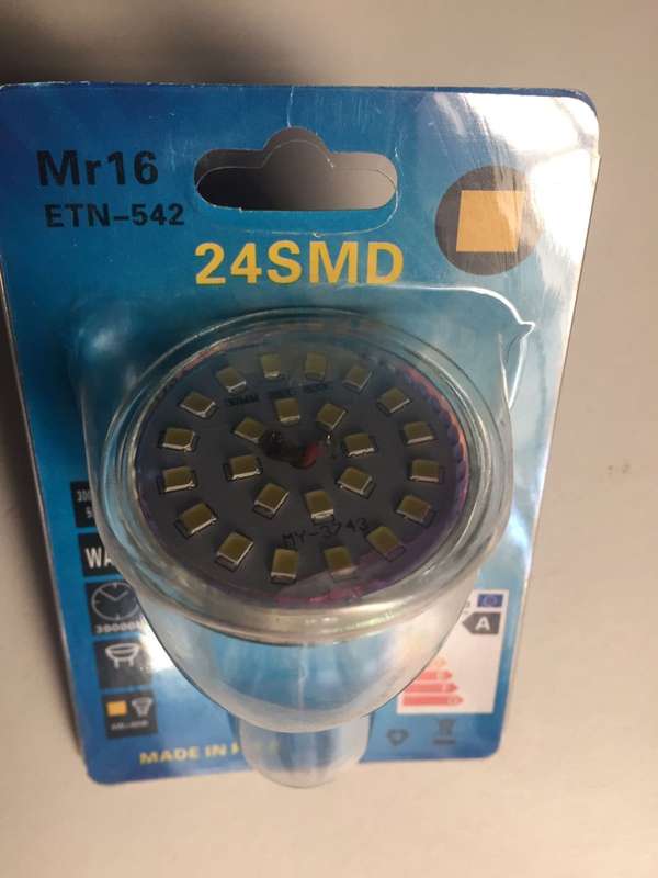 12V 4W downlights 600pk ice white