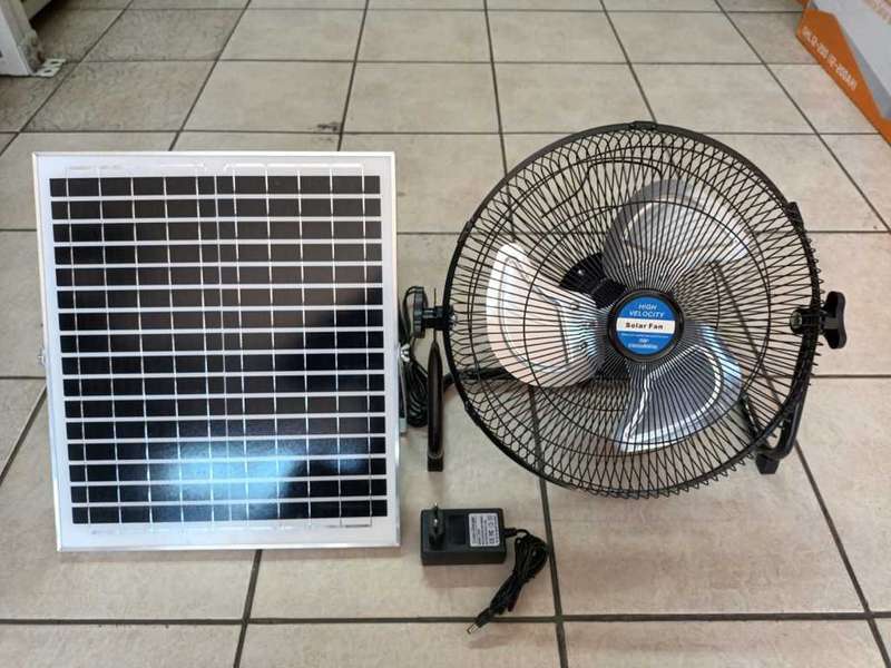 12V Solar fan with 20V solar panel
