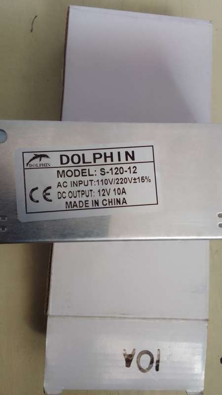 12V 10A adjustable voltage power supply