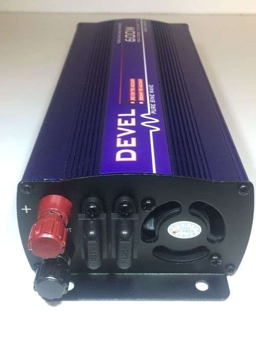 600W 12V Devel Pure Sine Wave Inverter