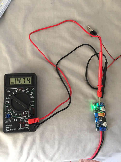 5A Lithium Charger CV CC buck Step down Power Supply Module LED Driver