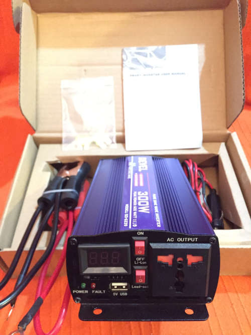 300W 12V Pure Sine Wave Inverter
