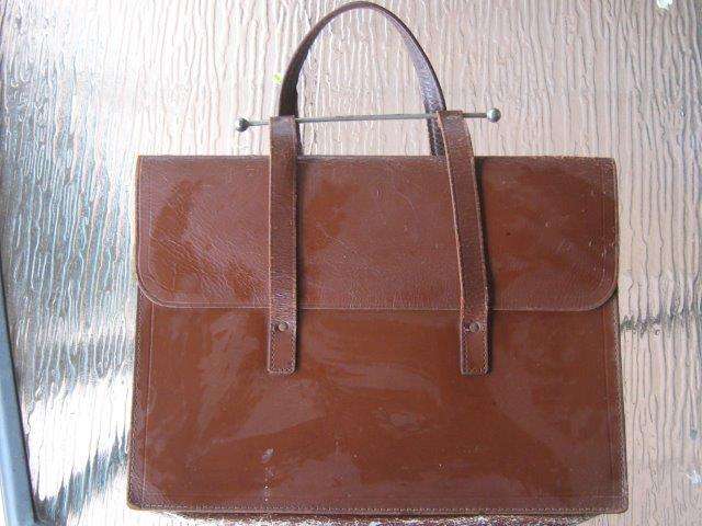 Old Leather Brief Case