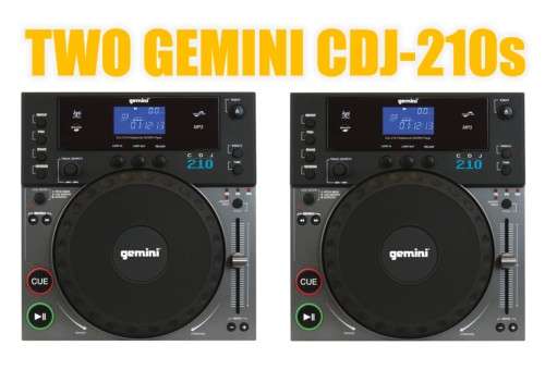 Gemini CDJ210 Pair