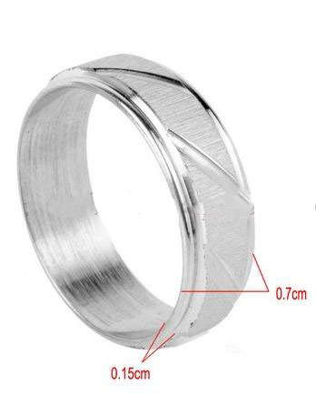 ***MENS STAINLESS STEEL WEDDING RING****