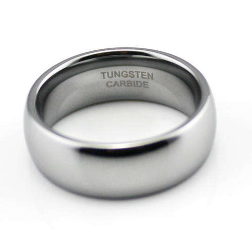 ***MENS TUNGSTEN CARBIDE 8MM WEDDING RING, FREE BOX, SIZES 10,11,12 or 13****