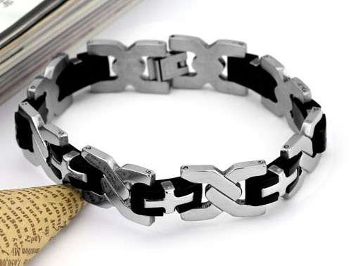 ***MENS STAINLESS STEEL BRACELET****