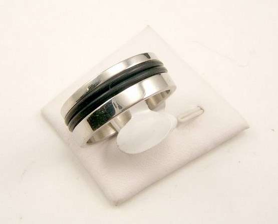 ***MENS STAINLESS STEEL THICK BLACK BAND RING****SIZES 16, 18, 19, 20, 21 or 22mm