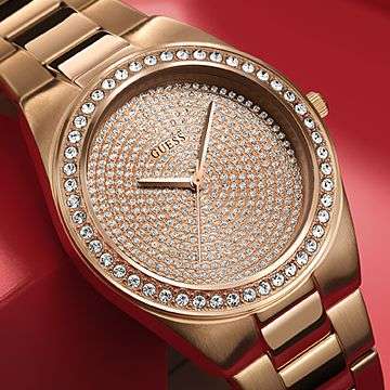 Women's Rose Gold Guess Sporty Radiance Watch U11663L1***FREE SHIPPING***