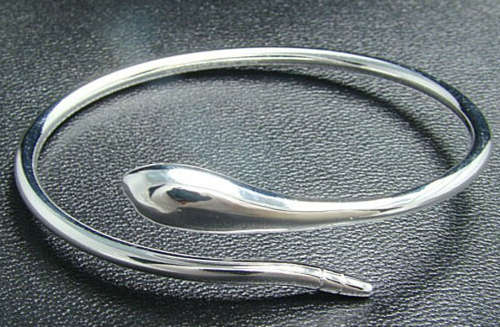 925 Sterling Silver Silver Plated Bangle**FREE SHIPPING**