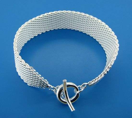 Stunning 925 Sterling Silver Plated Bracelet
