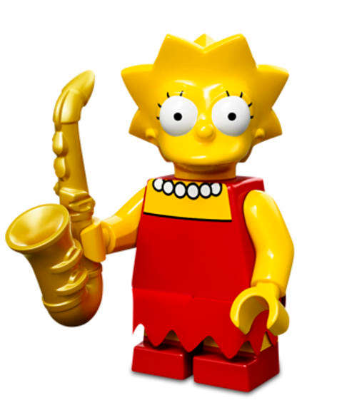 Lisa Simpson - LEGO Minifigure