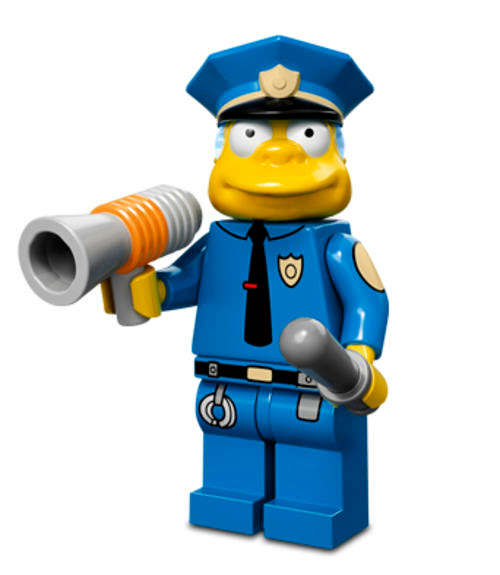 Chief Wiggum - LEGO Minifigure