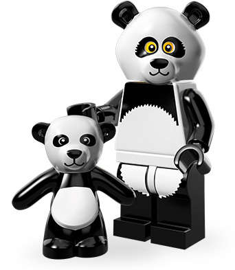 Panda Guy - LEGO Movie Minifigure