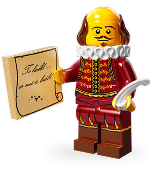 William Shakespeare - LEGO Movie Minifigure