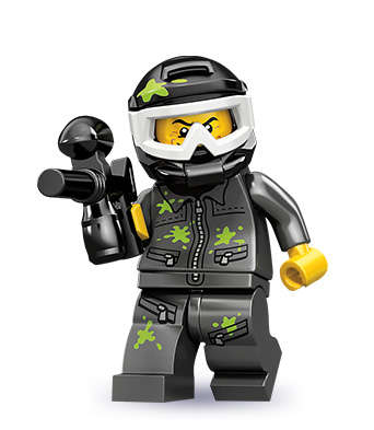 Paintball Player - LEGO Series 10 Minifigure