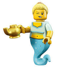 Genie Girl- LEGO Series 12 Minifigure