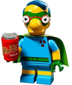 **NEW RELEASE**Fallout Boy Milhouse- Simpsons Series 2 LEGO Minifigure