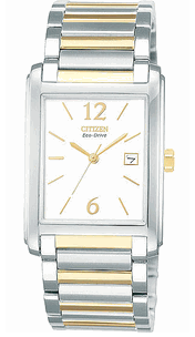 Men's Citizen Eco-Drive Thin Case Dress Watch