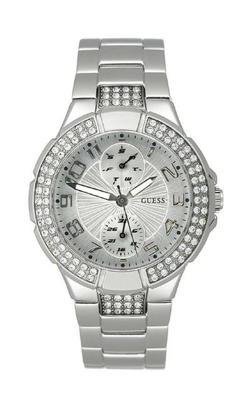 New GUESS Silver Prism Multifunction Womens Watch U12003L1***FREE SHIPPING***
