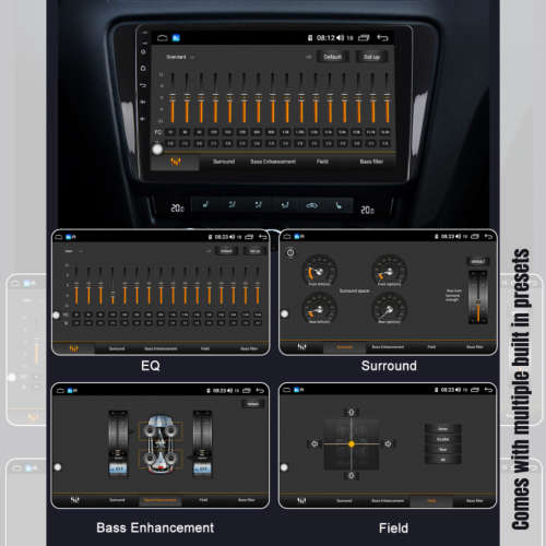 ISUZU 2015-2018 DMax & DTech HD Touch Screen Radio Has BlueTooth 4.0 & WiFi