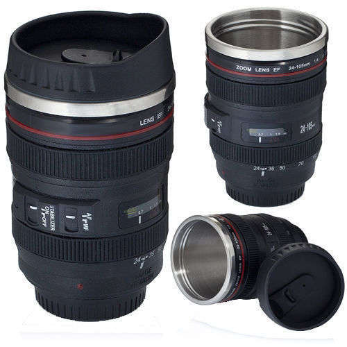 Camera Lens Coffee Cup