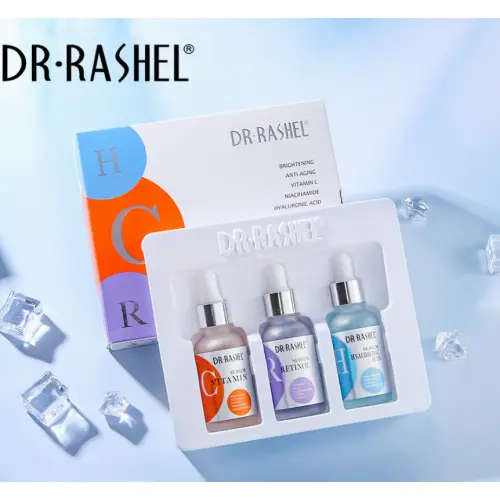 Dr Rashel Serum Set - Vitamin C, Hyaluronic Acid & Retinol