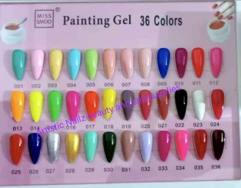 Miss Smoo painting gel no 8