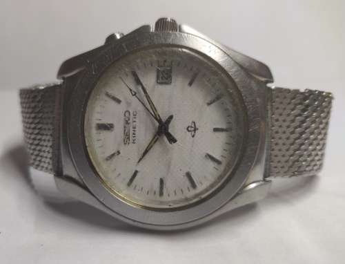 Seiko kinetic mens watch
