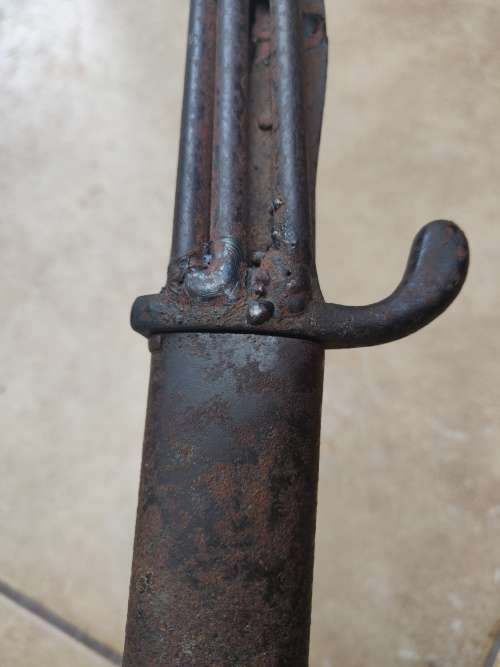 KS98 German sawback bayonet 1904