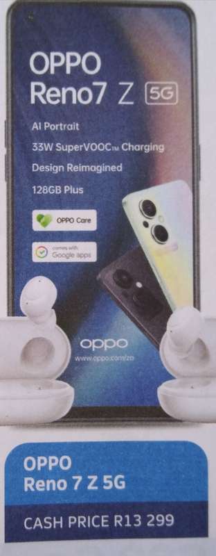OPPO Reno Z 7 Mobile phone Brand new 5G unopened 128 Gig