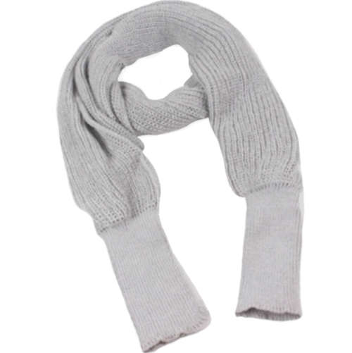 Winter Knit Scarf Wrap with Sleeves in Amazing Assorted Colours