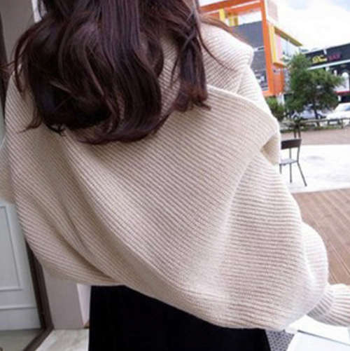 Winter Knit Scarf Wrap with Sleeves in Amazing Assorted Colours