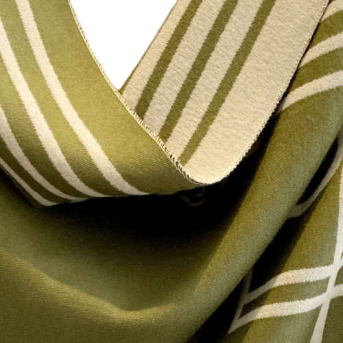 Dual Colour High Fashion Statement Double Sided Cashmere Scarf or Shawl
