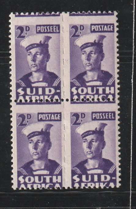 1942 SMALL WAR EFFORT PERF SHIFT ON 6D BLKOF 4