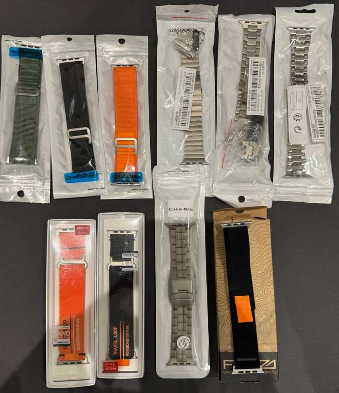 Apple Watch Ultra 2 - Including 10 high quality bands.