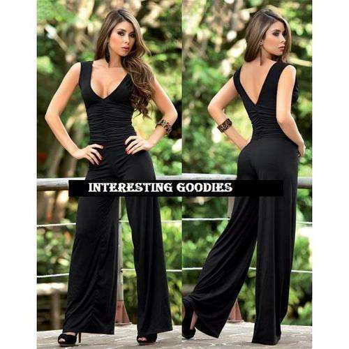 Sexy Black Jump Suit - one size